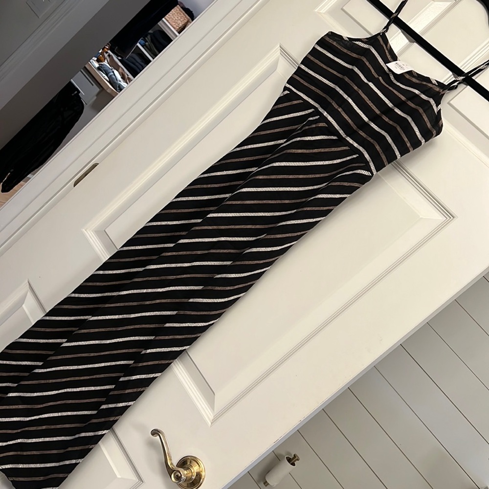 Lou and Grey Linen Maxi Sun dress XS